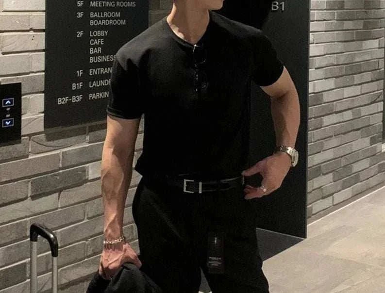 Antonios smart casual summer t-shirt - Antonios