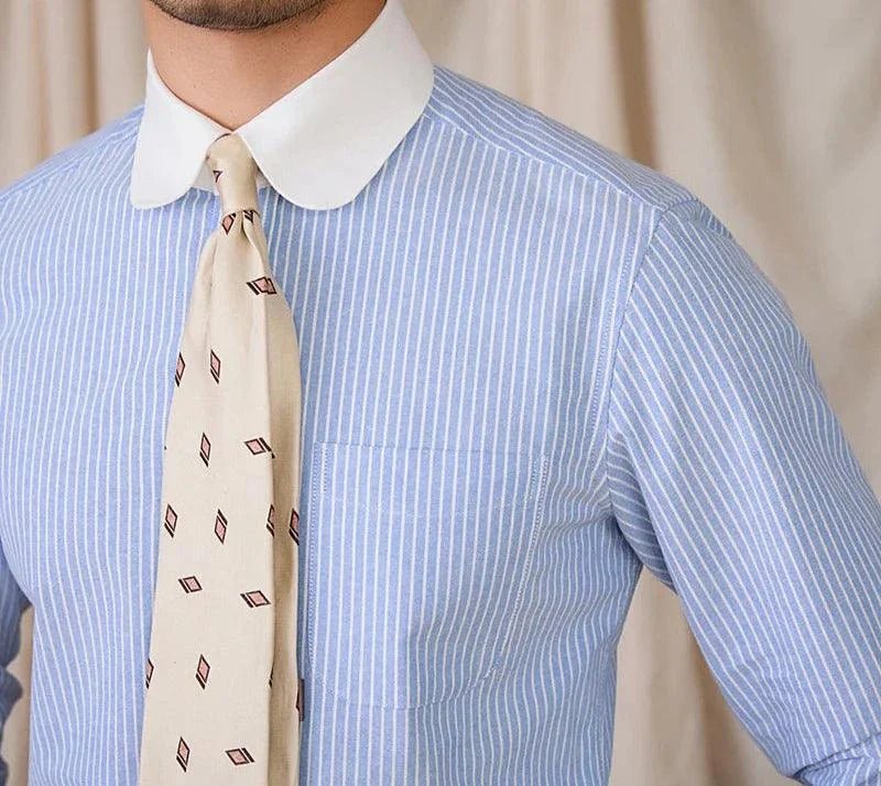 Antonios striped cotton business shirt - Antonios