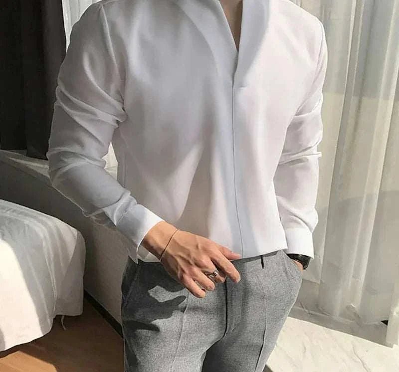 Antonios thin long - sleeve shirt - Antonios