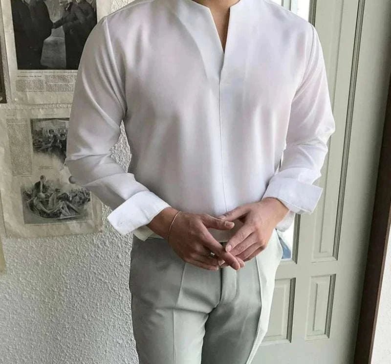 Antonios thin long - sleeve shirt - Antonios