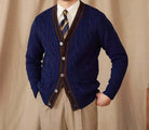 Antonios twisted knit cardigan italian vintage style - Antonios
