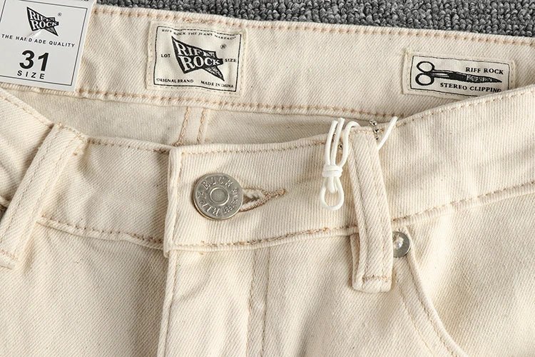 Antonios washed denim straight fit jeans - Antonios