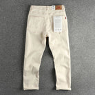 Antonios washed denim straight fit jeans - Antonios