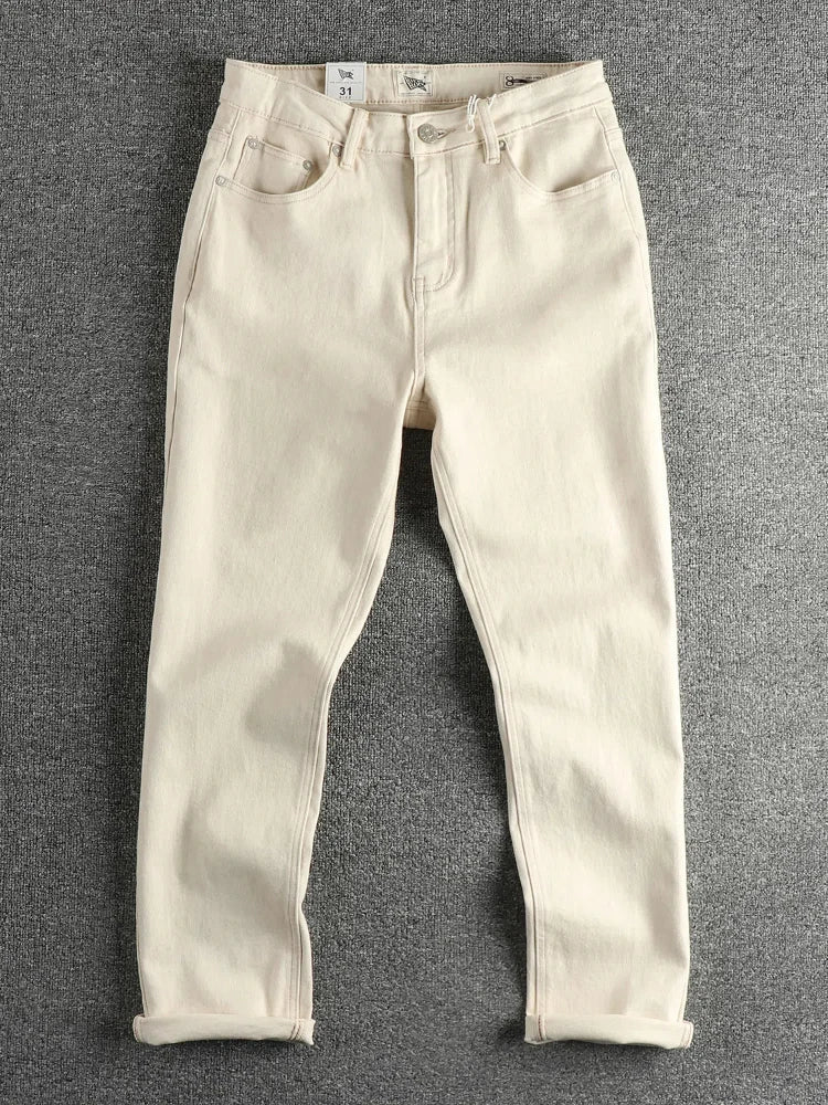 Antonios washed denim straight fit jeans - Antonios