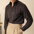 Antonios washed tuxedo shirt stylish office wear - Antonios