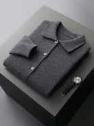 Antonios wool polo collar cardigan - Antonios