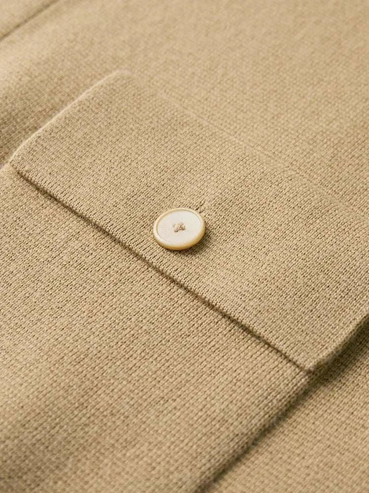 Antonios wool polo collar cardigan - Antonios