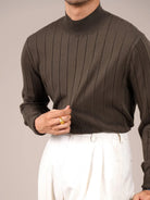 AntoniosClothing half turtleneck silk - wool sweater - Antonios