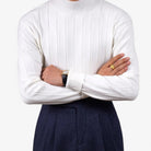 AntoniosClothing half turtleneck silk - wool sweater - Antonios