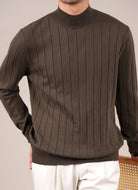 AntoniosClothing half turtleneck silk - wool sweater - Antonios