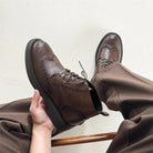 Autumn british leather boots - Antonios