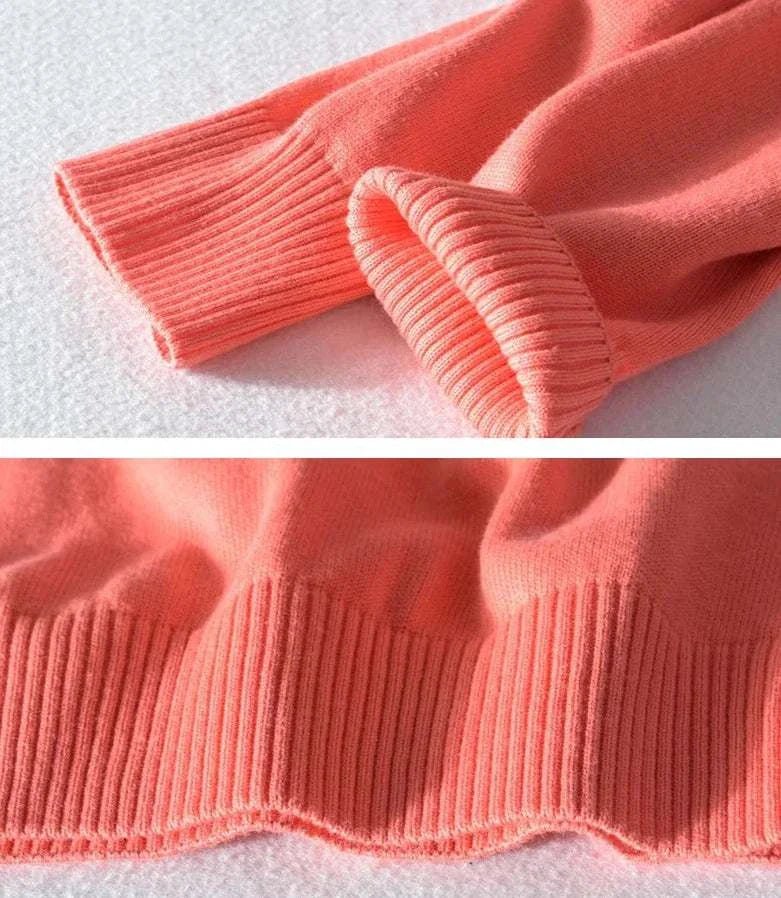 Autumn half zipper cotton sweater - Antonios