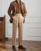 Autumn italian high - waist trousers - Antonios