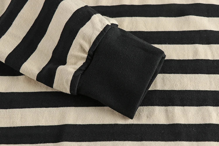 Autumn polo striped pullover - Antonios