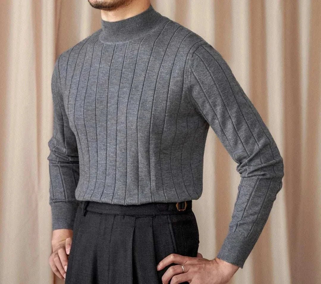 Autumn turtleneck premium sweater - Antonios