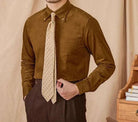 Autumn vintage corduroy shirt - Antonios