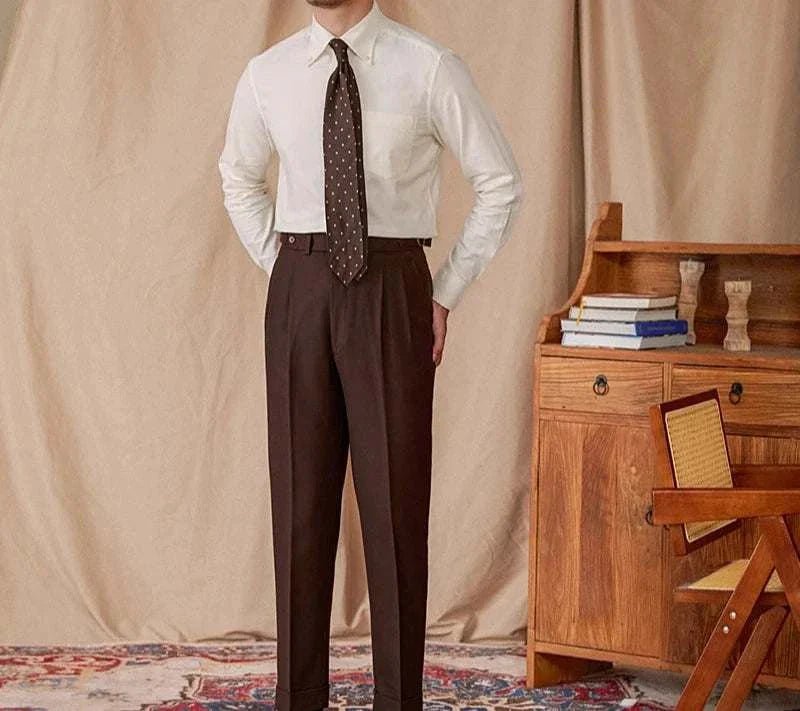 Autumn vintage corduroy shirt - Antonios