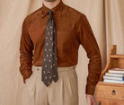 Autumn vintage corduroy shirt - Antonios