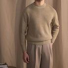 Autumn warm wool sweater - Antonios