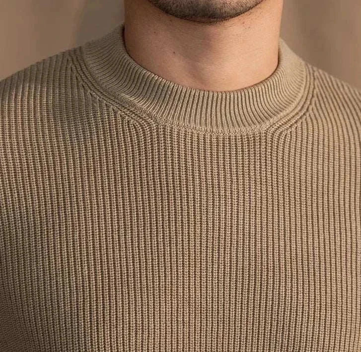 Autumn warm wool sweater - Antonios