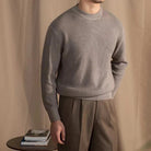 Autumn warm wool sweater - Antonios