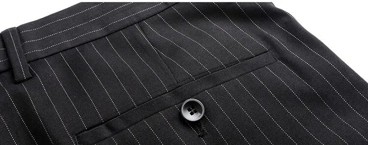 Belgian striped business pants - Antonios