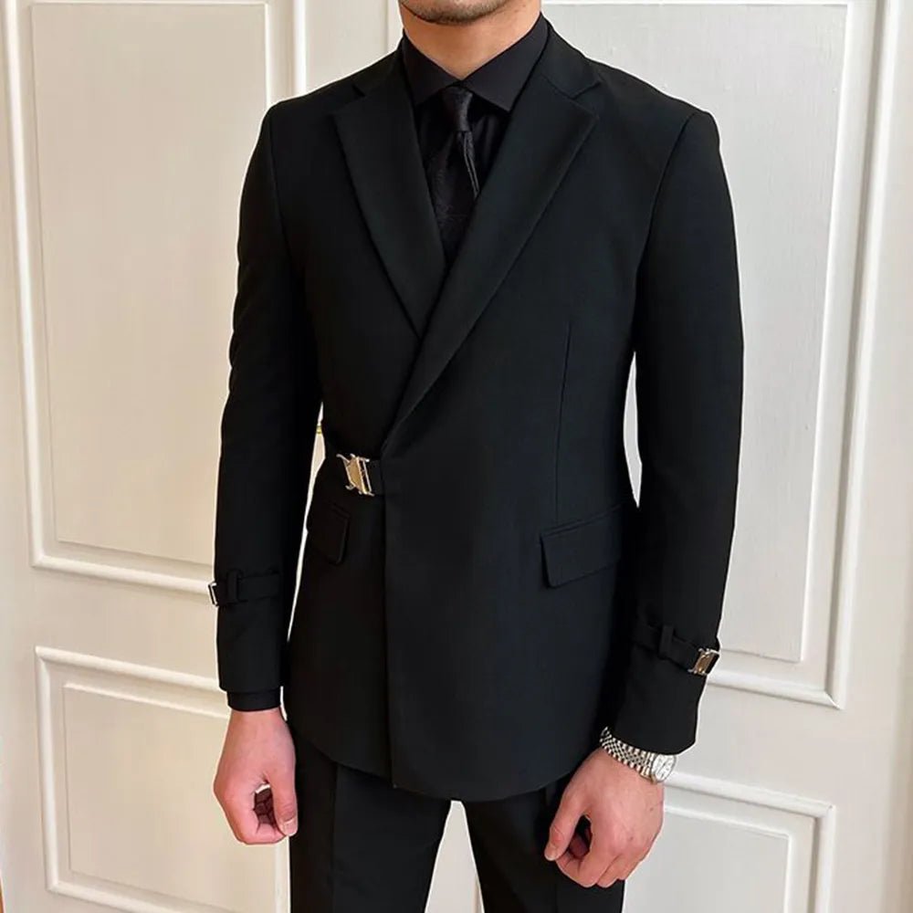 BLACK gentleman suit - Antonios