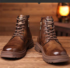 Boat genuine leather boots - Antonios