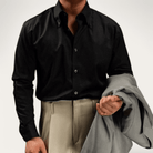 Body fit long sleeve shirt high quality evening wear - Antonios