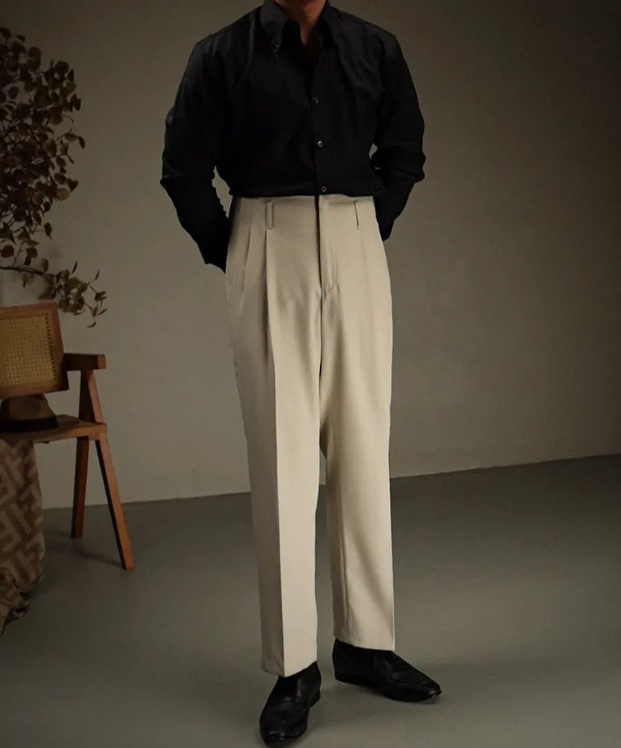 Body fit long sleeve shirt high quality evening wear - Antonios