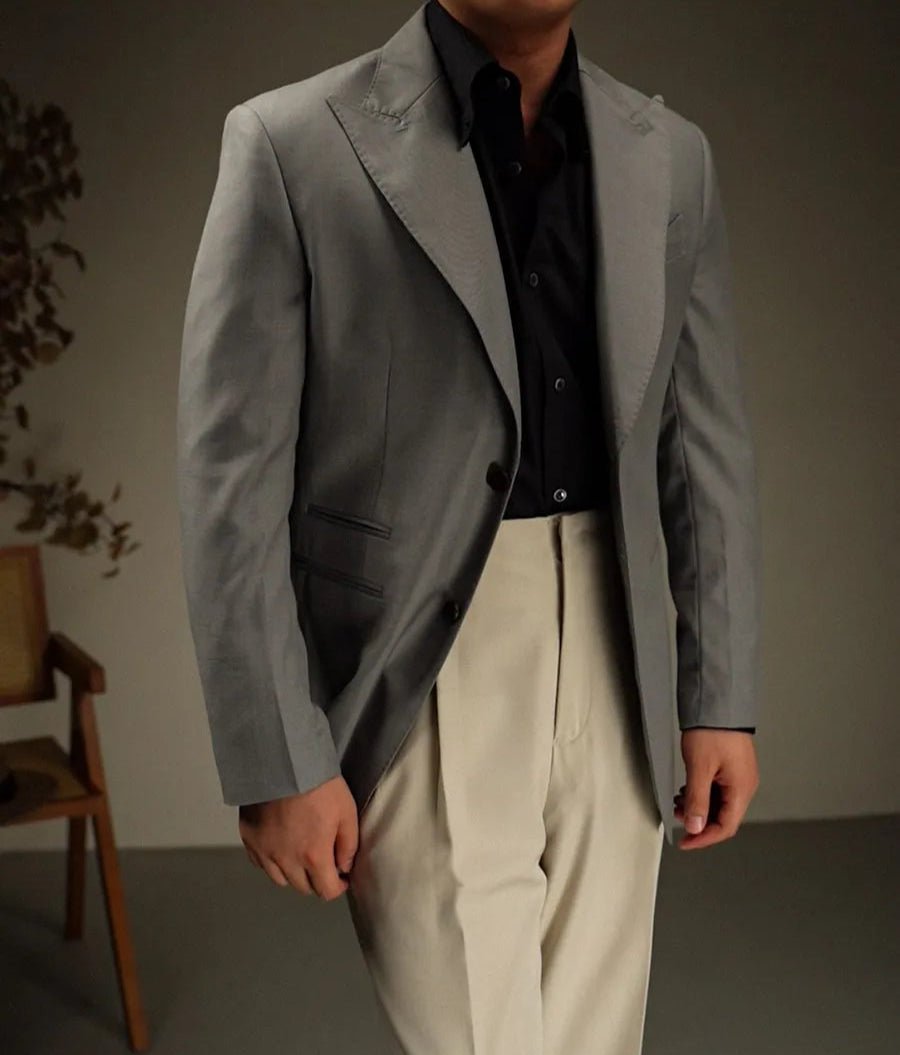 Body fit long sleeve shirt high quality evening wear - Antonios