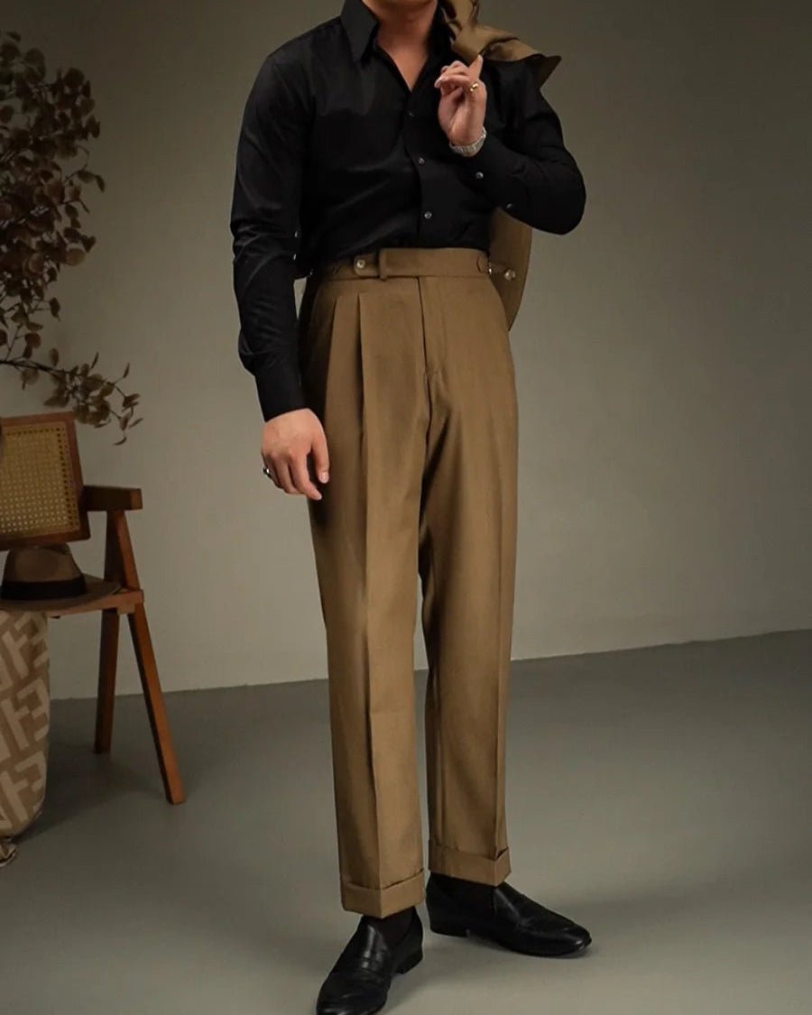 Body fit long sleeve shirt high quality evening wear - Antonios