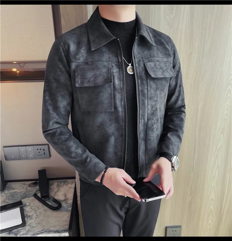 Bomber motorcycle casual jacket - Antonios