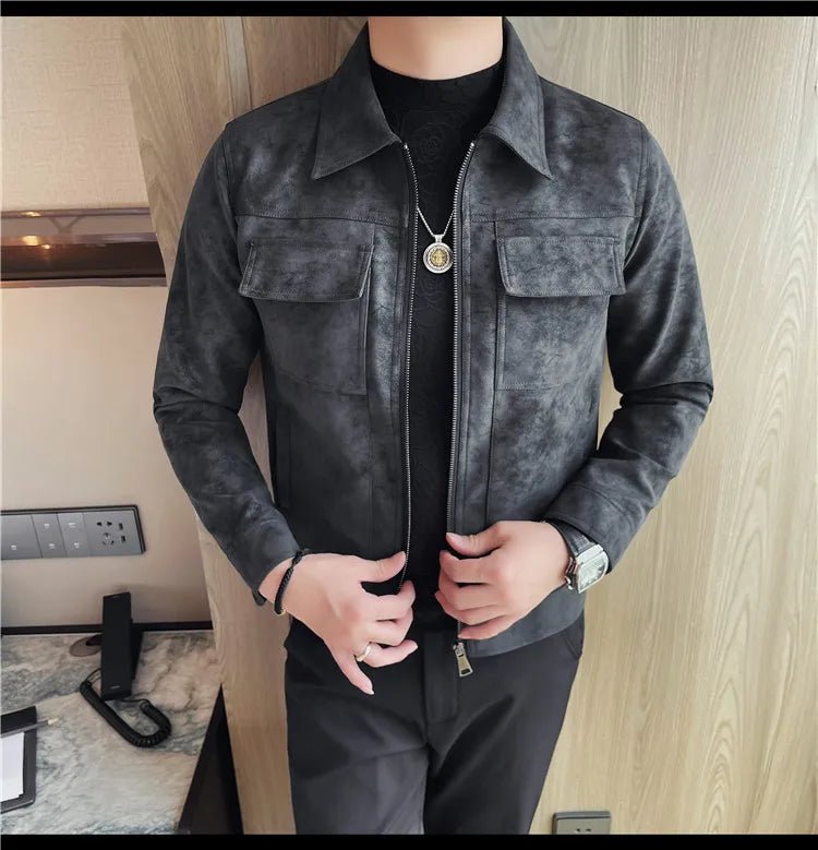 Bomber motorcycle casual jacket - Antonios