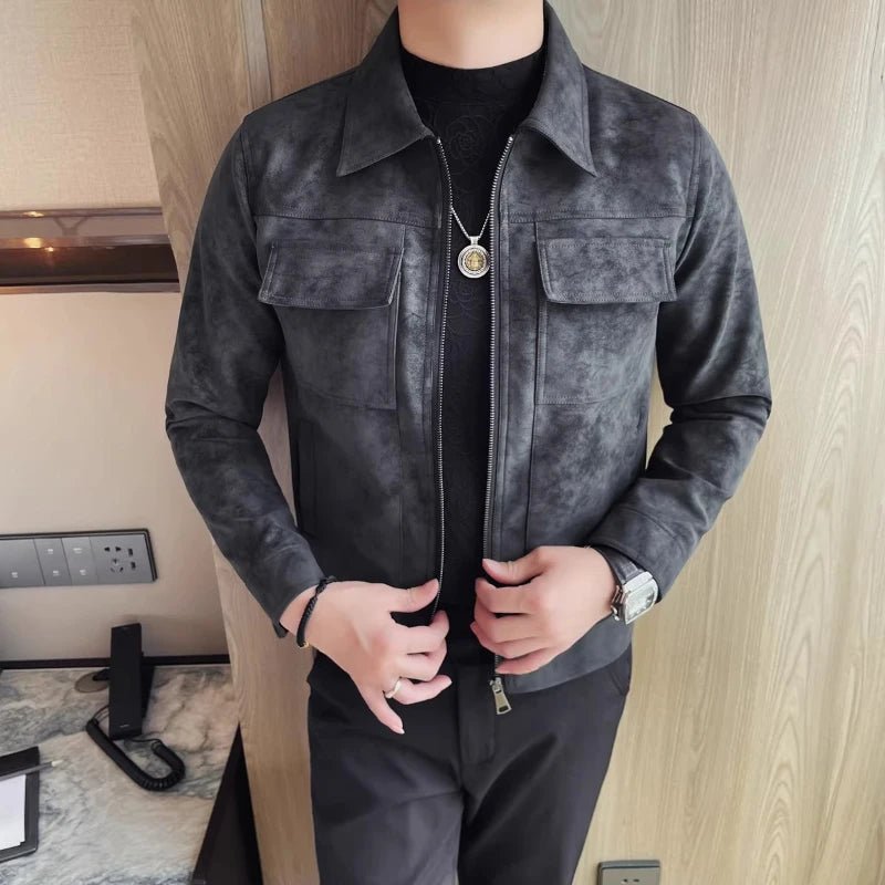 Bomber motorcycle casual jacket - Antonios