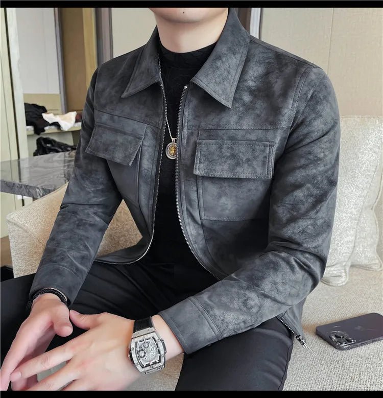 Bomber motorcycle casual jacket - Antonios