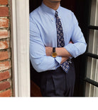 British Blue Plaid Shirt - Antonios