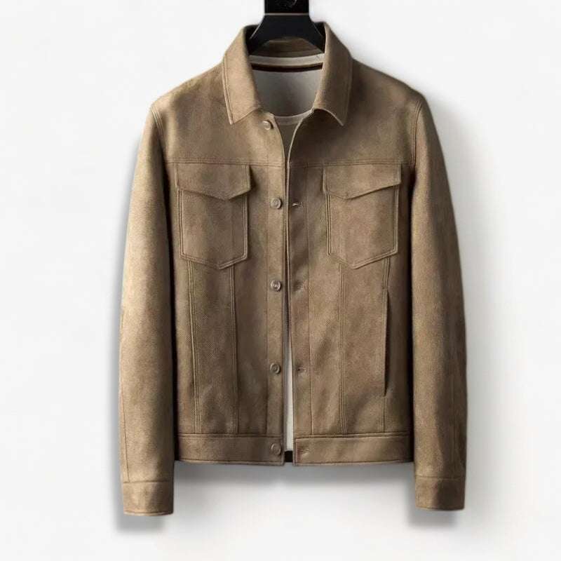 British business leather jacket - Antonios