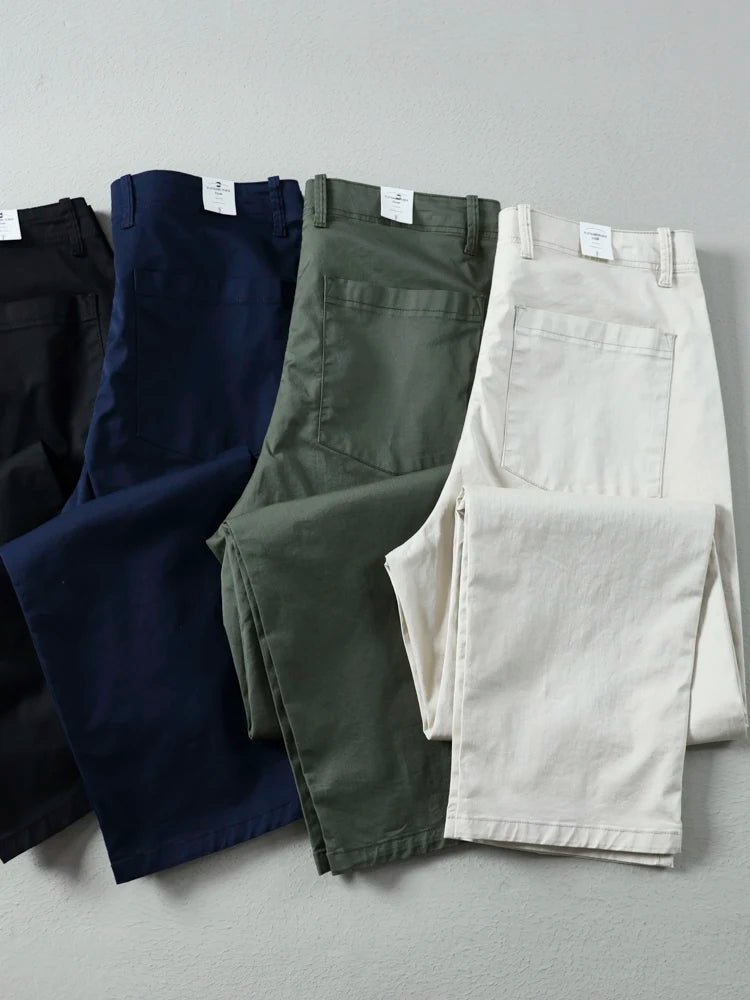 British cotton casual chinos - Antonios