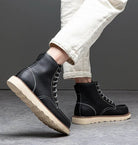 British cow leather boots - Antonios