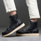 British cow leather boots - Antonios