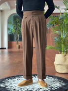 British high - waist old money trousers - Antonios