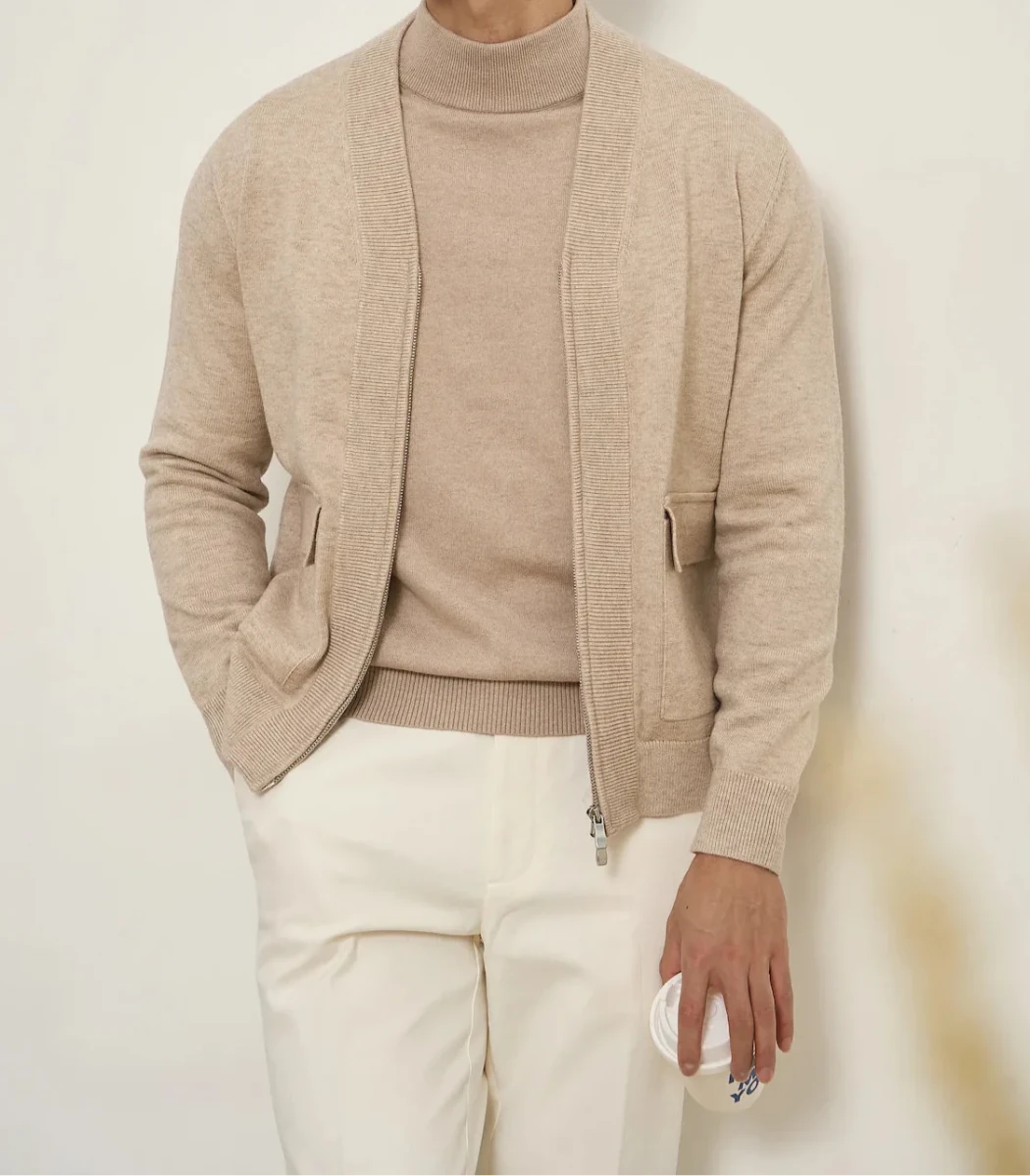 British pullover old money cardigan - Antonios