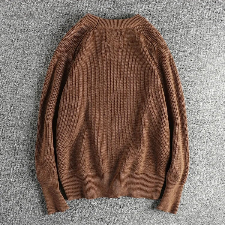 British retro casual sweater - Antonios