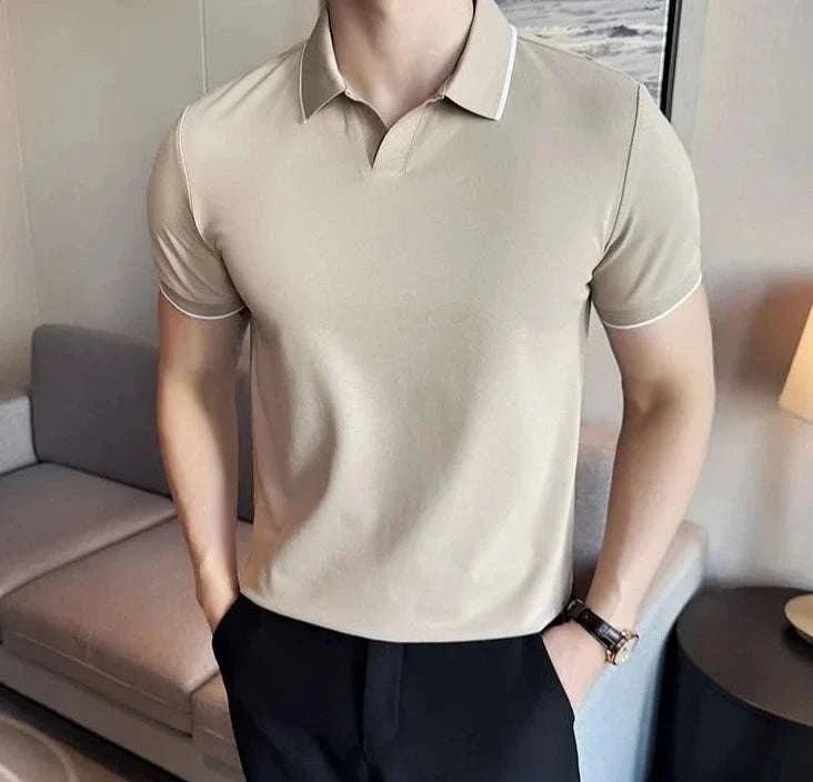 British slim fit summer polo t-shirt - Antonios