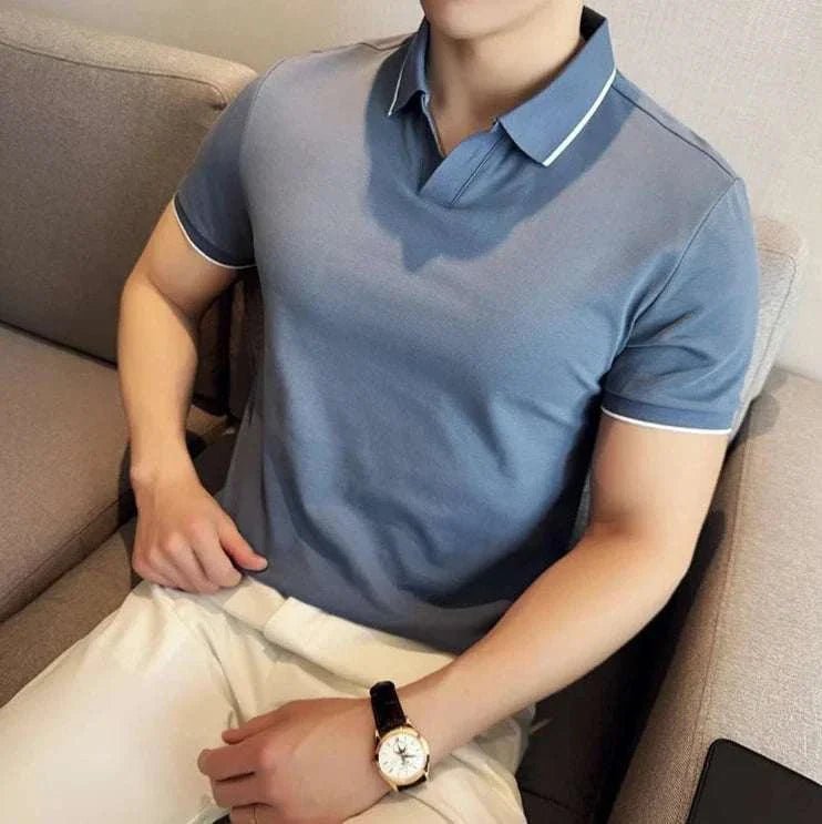 British slim fit summer polo t-shirt - Antonios