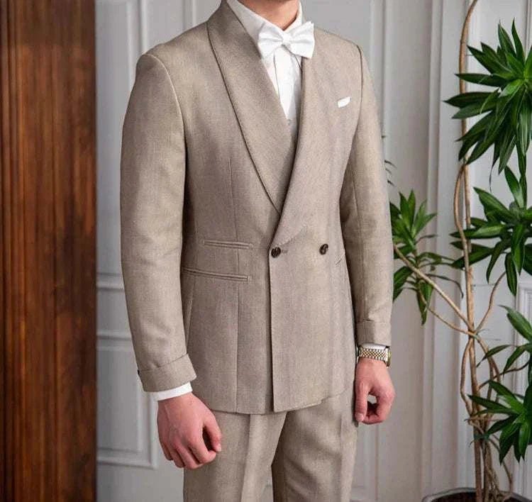 British wedding 2 pieces suit (pants + jacket) - Antonios