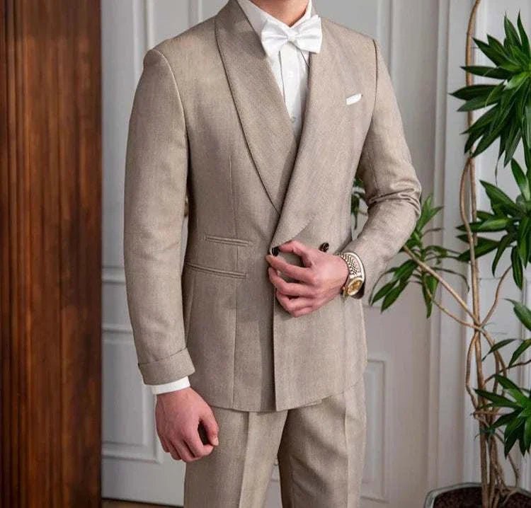 British wedding 2 pieces suit (pants + jacket) - Antonios