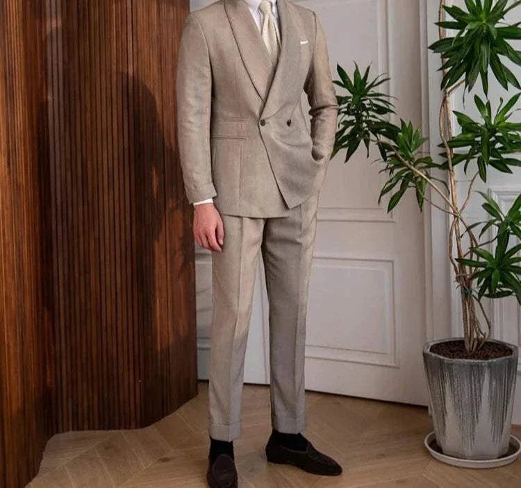 British wedding 2 pieces suit (pants + jacket) - Antonios