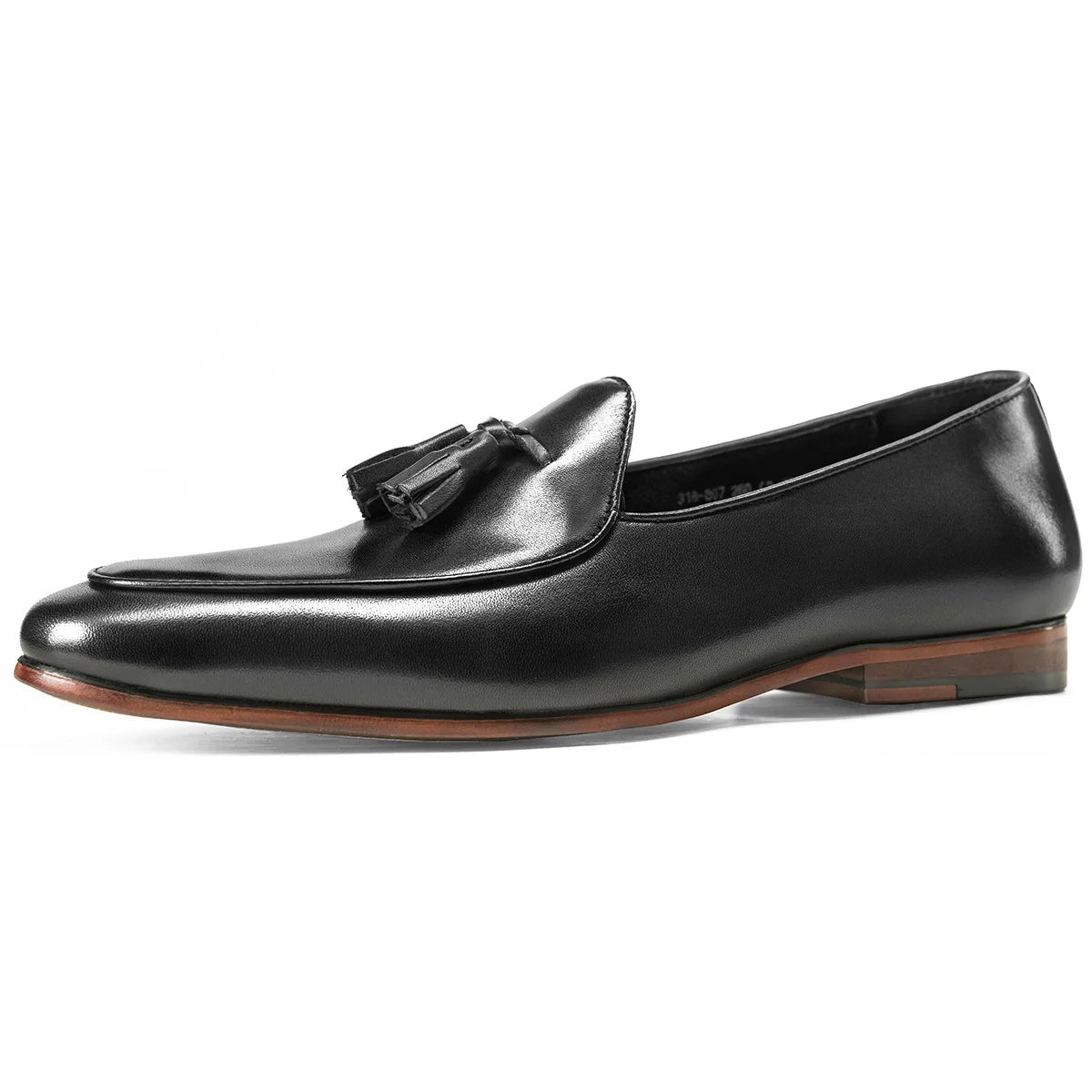 Brown patchwork tassel loafer - Antonios